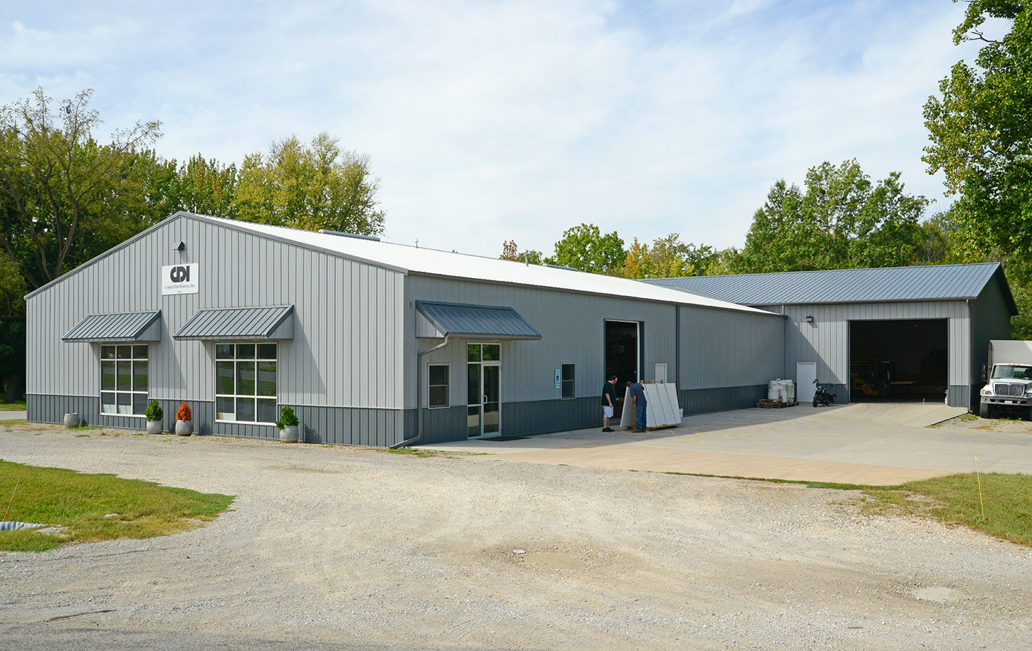 commercial post frame building